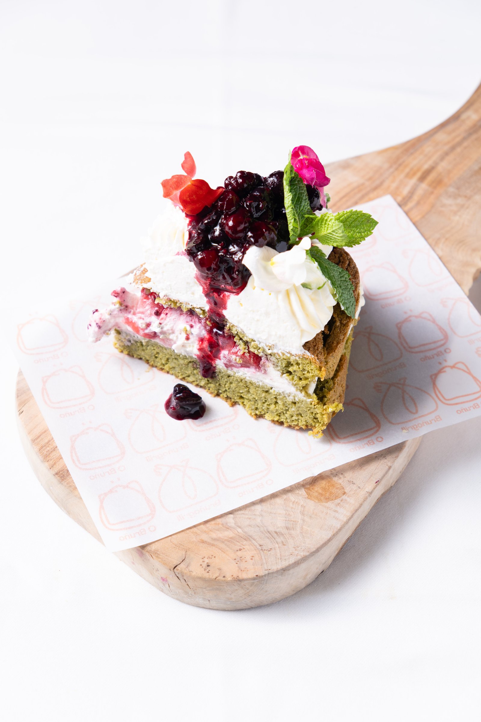 Tarta de pistacho – detalle