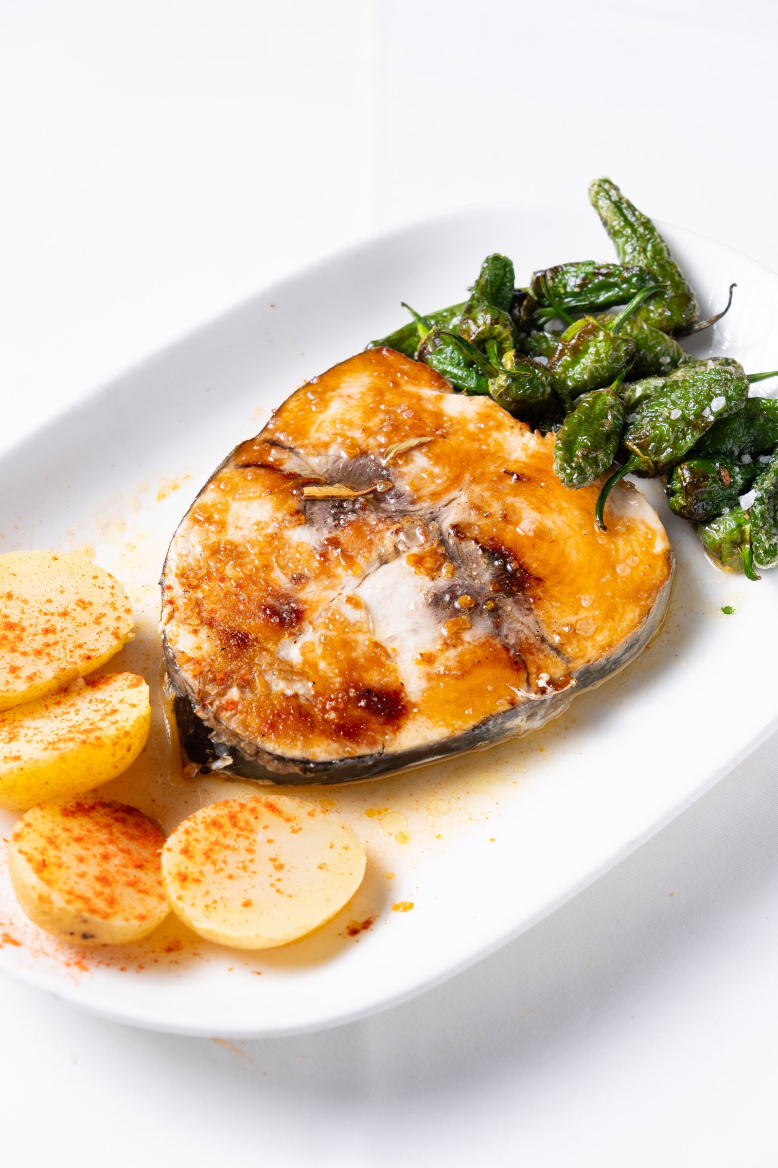 Salmón a la plancha