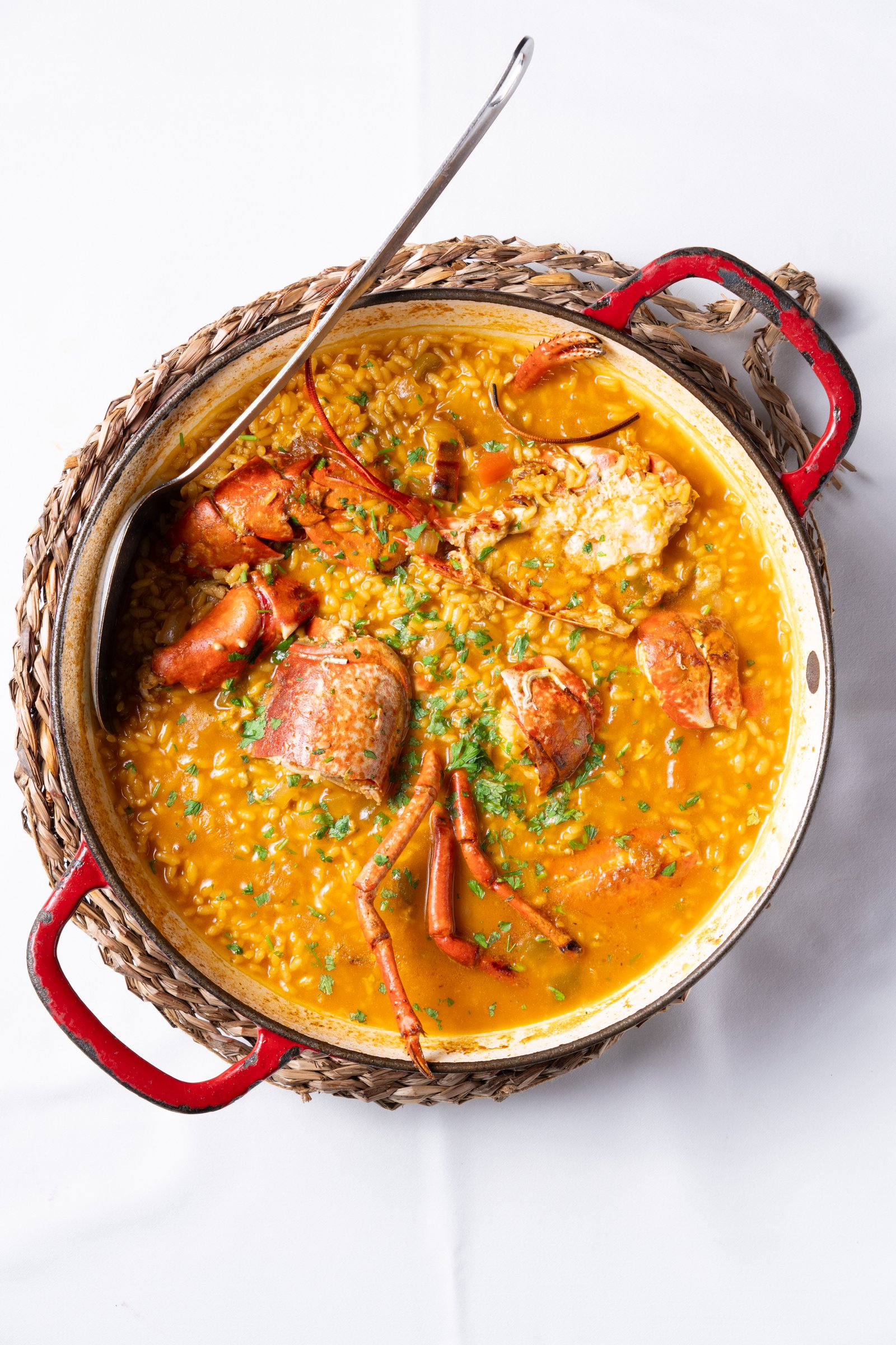 Arroz meloso con bogavante