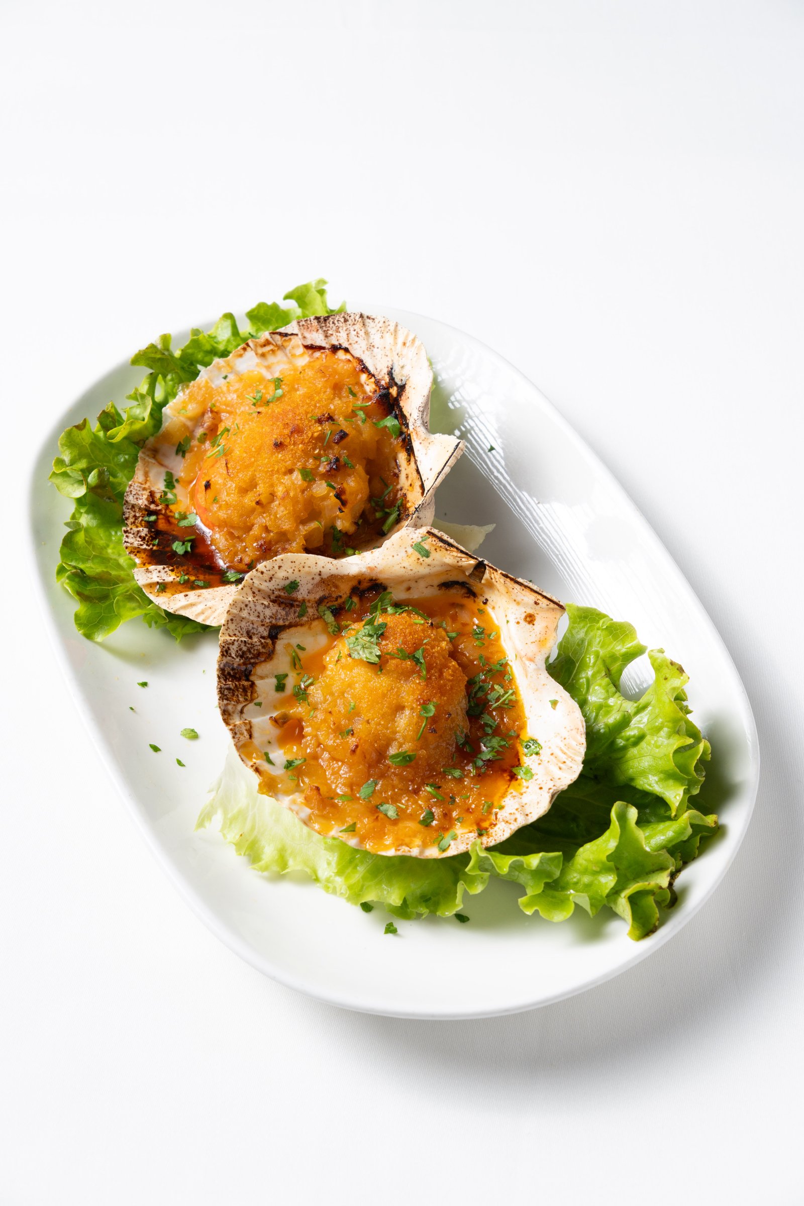 Vieiras al horno – vista principal