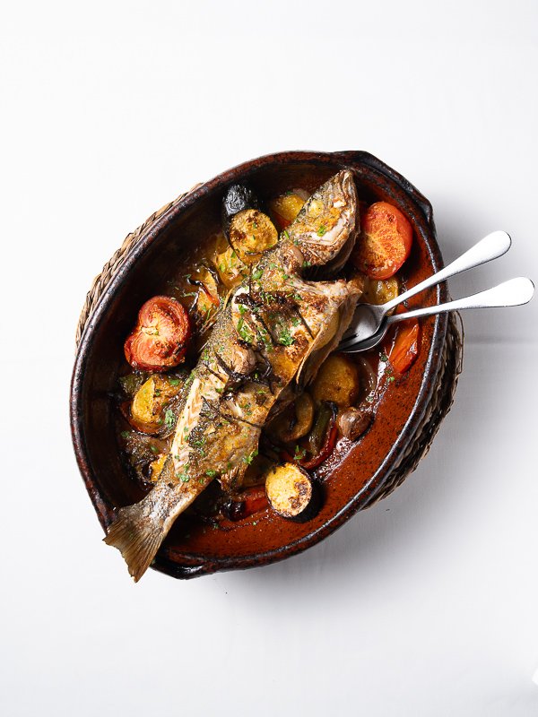 Lubina de la ría a la plancha