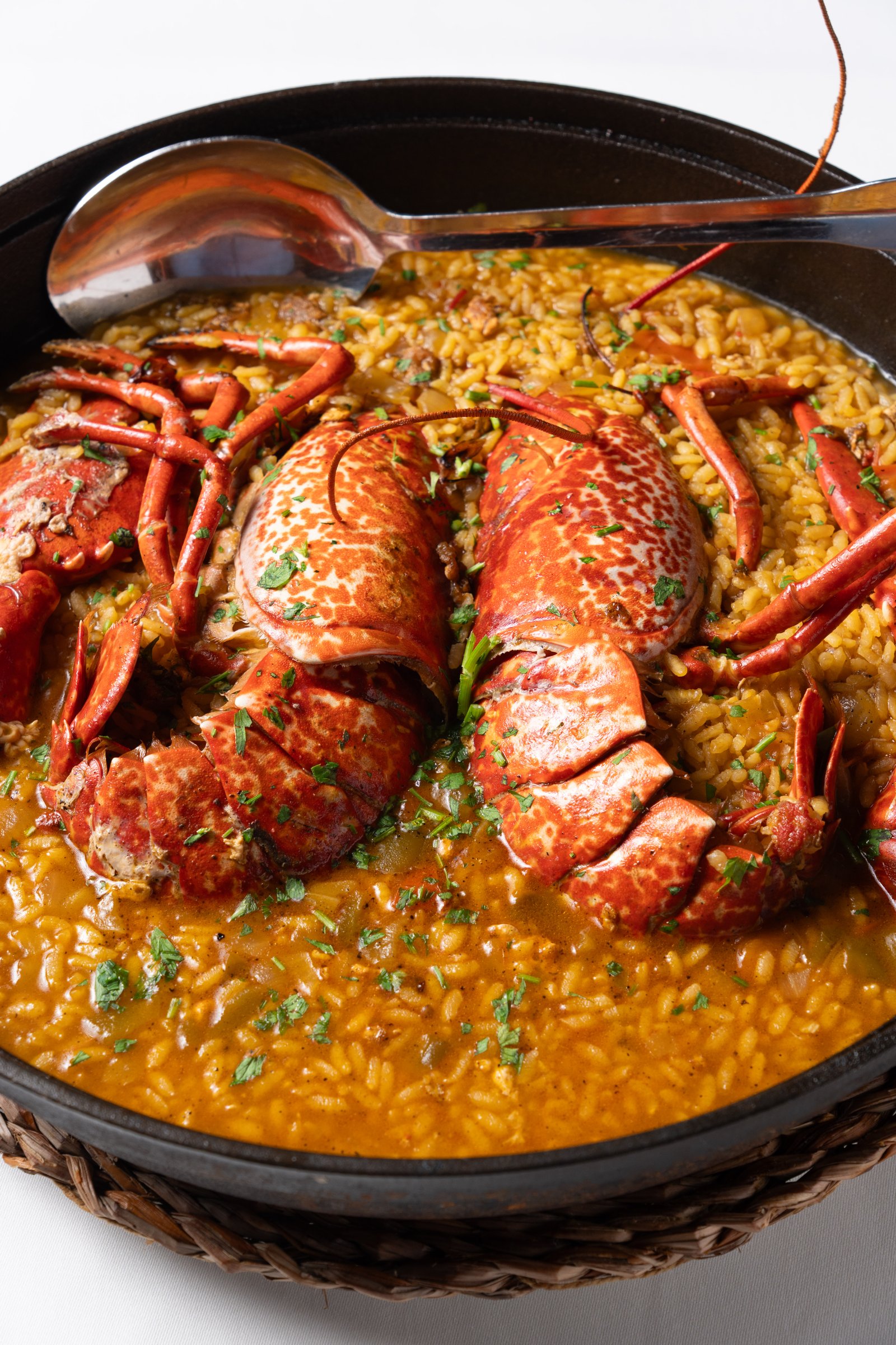 Arroz meloso con bogavante – vista principal