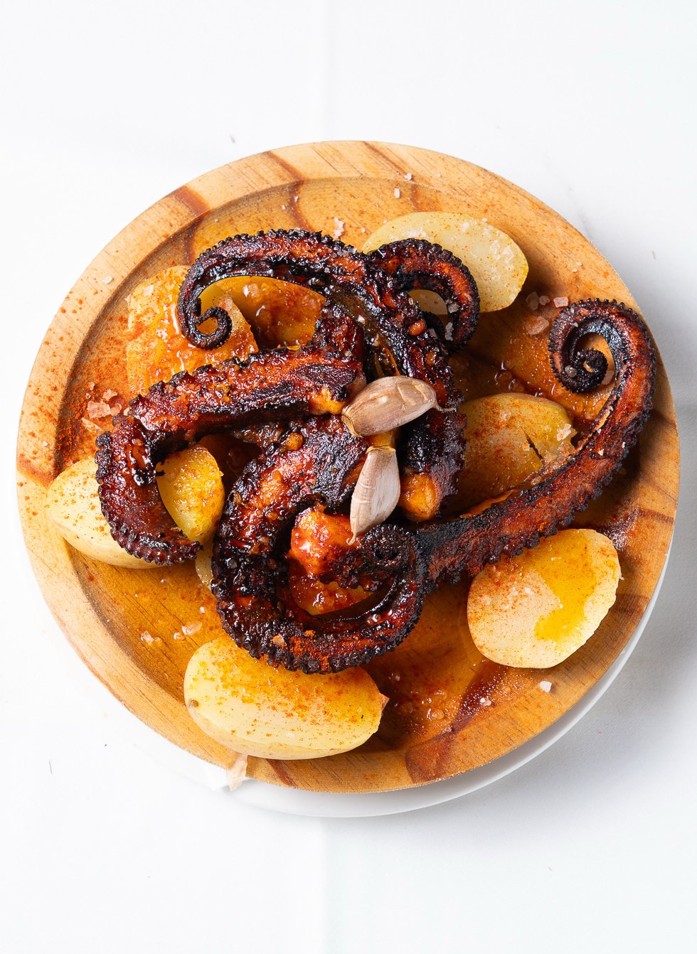 Ejemplo después: foto profesional del mismo plato